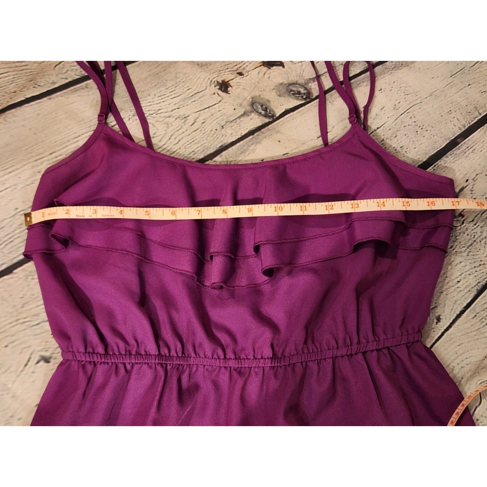 Forever 21 Purple Dress Short Sz L - Picture 5 of 8